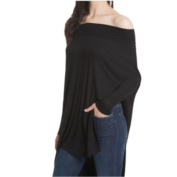 WE THE FREE PEOPLE Grapevine Tunic Long Top Dress Black Size L Flowy Boho Casual - Picture 14 of 14